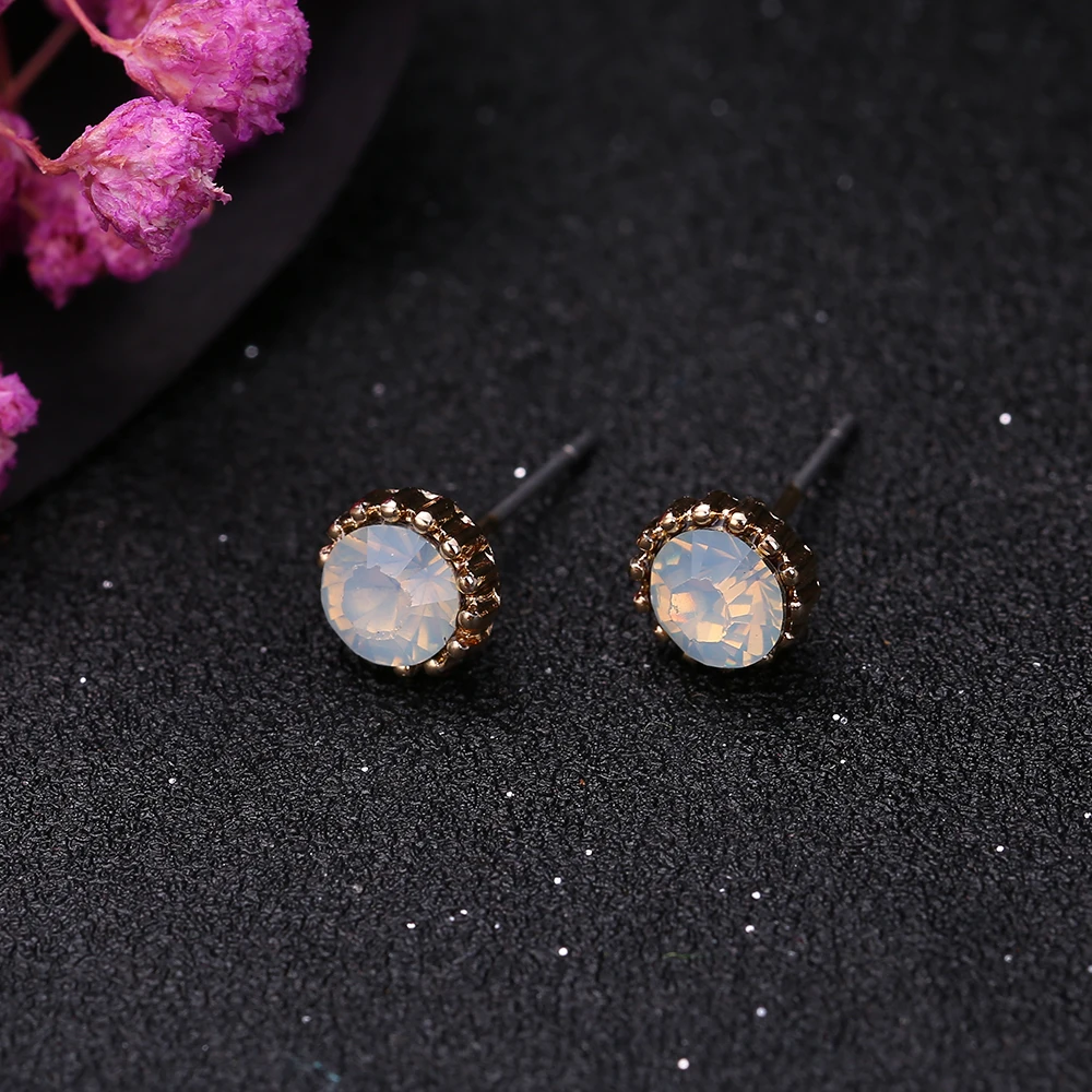 3 pairs/set Bohemian stud earrings set for women new fashion jewelry accessories retro pearl crystal earrings gifts
