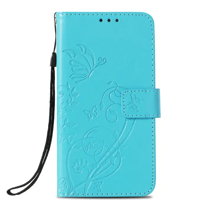 Sky Blue Роскошный чехол для Fundas LG K30 K10 K8 G3 G4 H340 H440 H502 LS770 LS775 кошелек кожаный чехол для телефона с бабочками чехол Coque P03Z - Цвет: Sky Blue