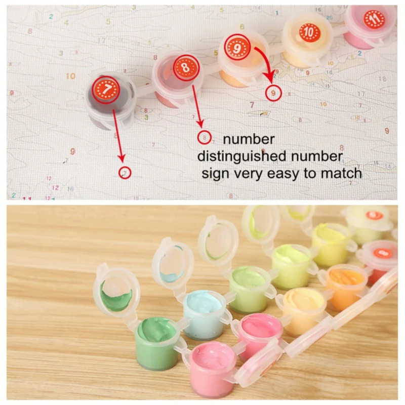 Сова кошка картина маслом с изображением тигра по номерам DIY цифровые фотографии