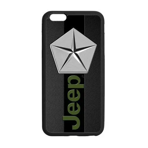 Джип Chrysler логотип сотовый телефон мешки чехол для iphone 4 4S 5 5S 5c 6 плюс Samsung Galaxy S3 /