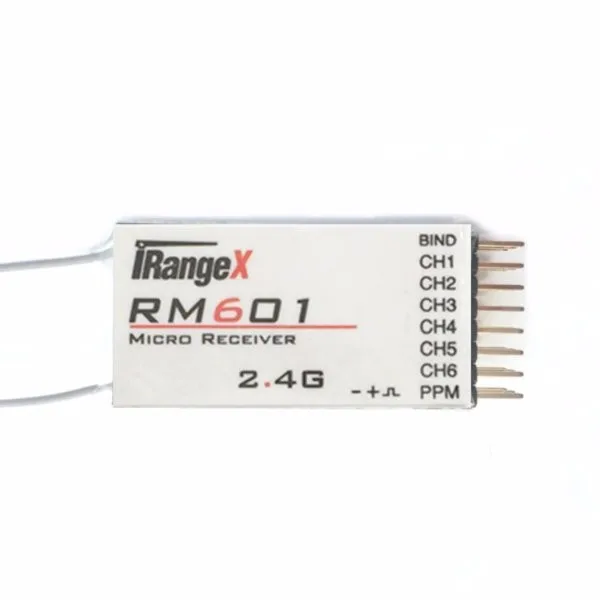 IRangeX RM601 2 4G 7CH Micro DSM2 DSMX совместимый приемник с выходом PPM для части