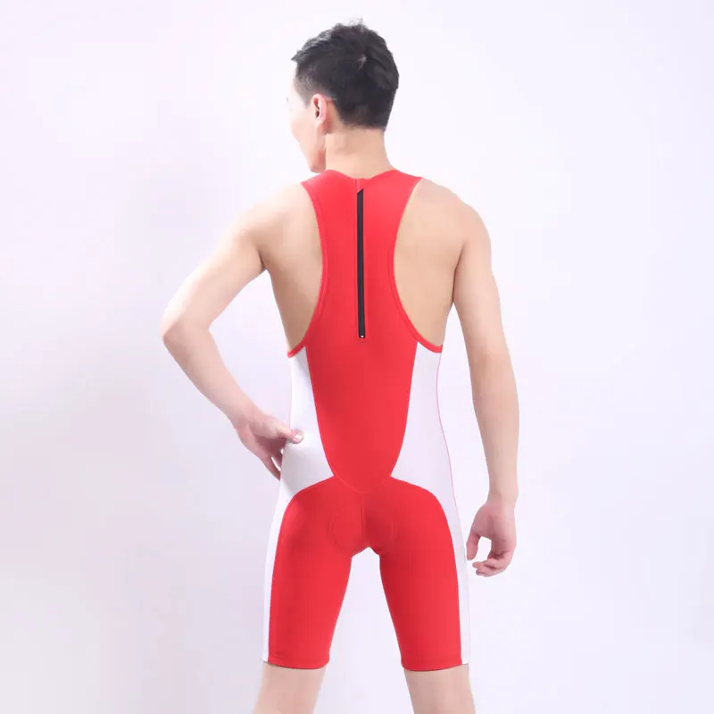 Профессиональный женский и мужской купальник Цельный с шортами спортивные