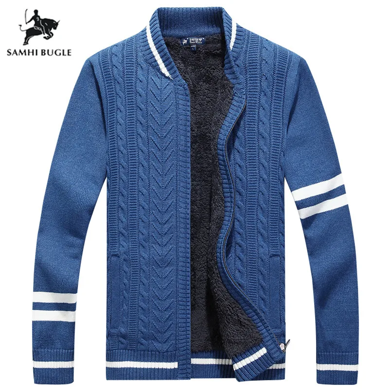 Новый кардиган трикотажная куртка Мужская Повседневная стрикжакка свитер для