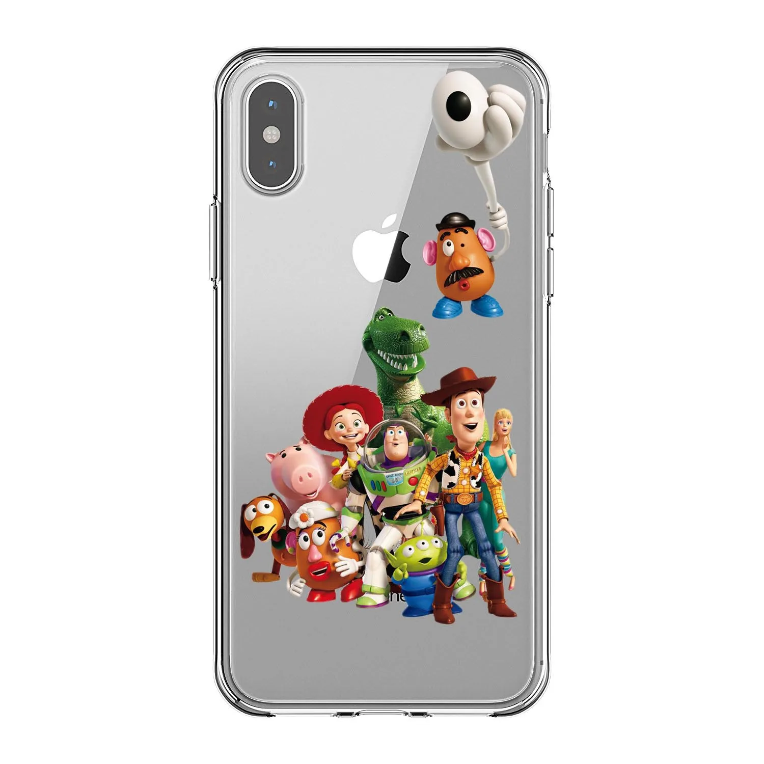TPU Cowboy Woody Buzz Lightyear Toy Story Мягкие силиконовые чехлы для телефонов из ТПУ для iPhone X 5 5S SE 6 6S Plus 7 8 Plus XS XR XS MAX - Цвет: TPU