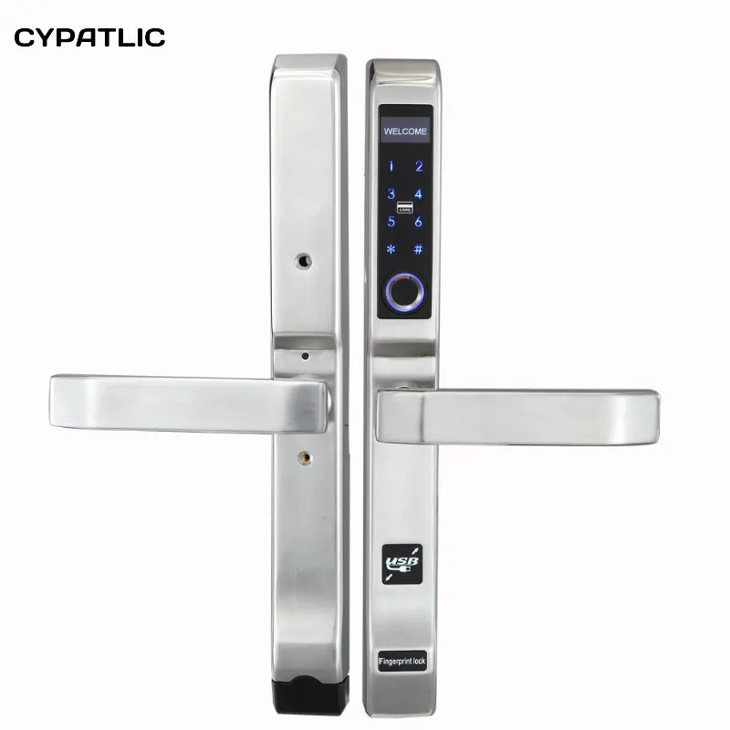 CYPATLIC JCF3372 биометрический электронный дверной замок отпечатков пальцев умный