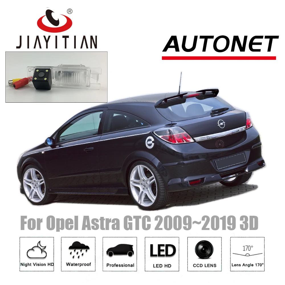 

Камера заднего вида JIAYITIAN для Opel Astra J, GTC, Astra K, GTC, 5D hatch 2009 ~ 2019, CCD, ночного видения, камеры заднего вида