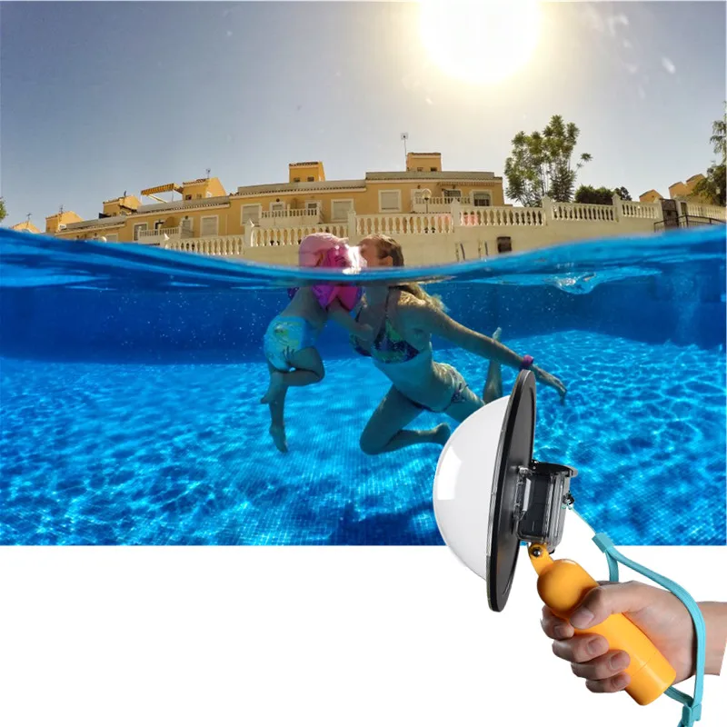 Suptig аксессуары крепление для спортивной экшн-камеры Go pro Hero5 6 Водонепроницаемый Корпус купол Порты и разъёмы чехол с сенсорный экран задняя крышка для GoPro Hero Hero5 6