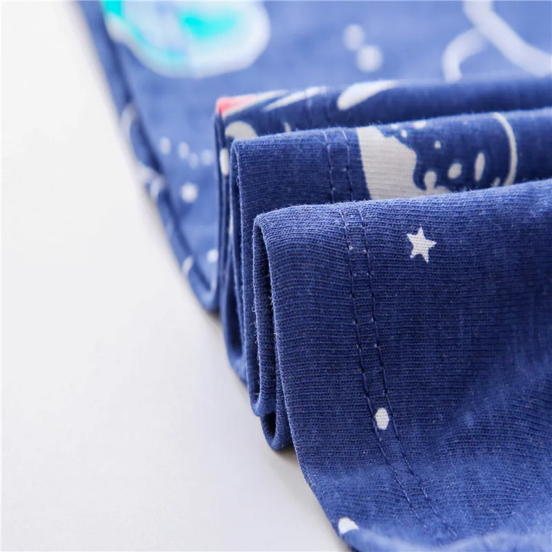 Детский хлопковый костюм с длинным рукавом на осень/зиму |