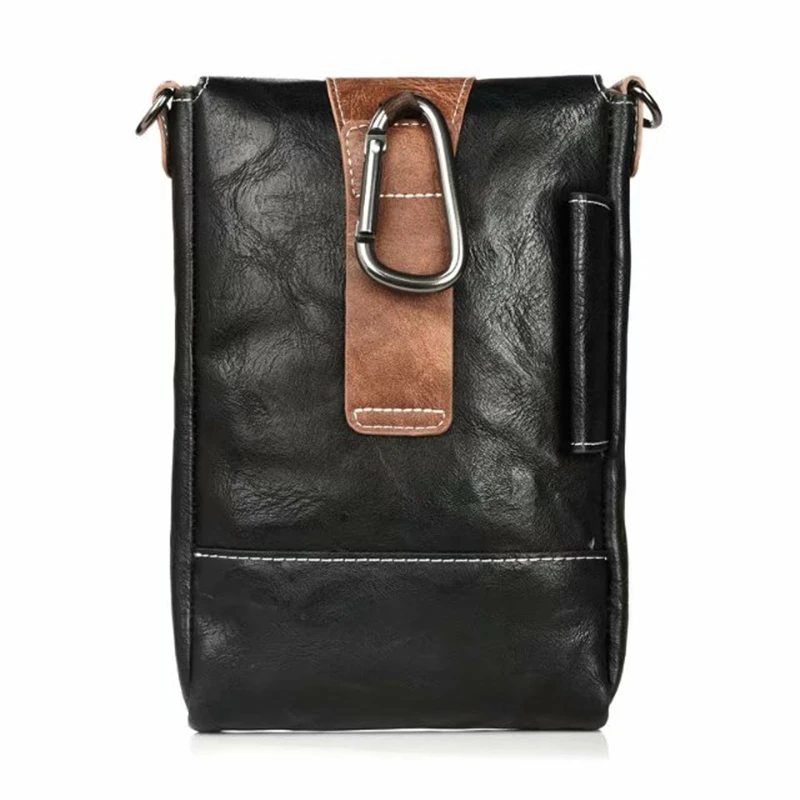 Двойной карман на молнии с ремнем сумка плечо чехол для телефона ZTE Nubia Z9 Z11 Z17 Mini AXON