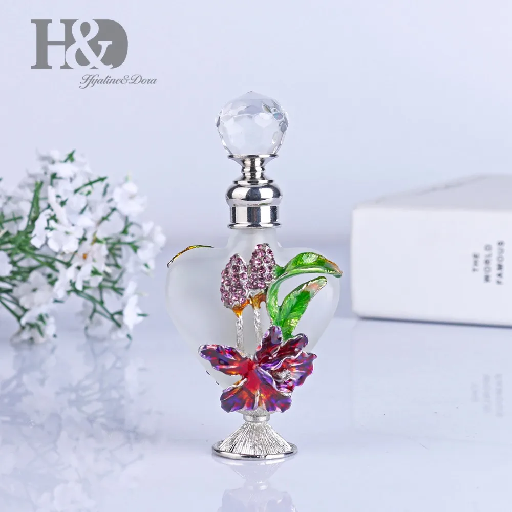 H& D старину пустая многоразовая бутылка для духов стеклянная бутылка для эфирного масла домашнее свадебное украшение подарки для женщин/девочек(10 видов