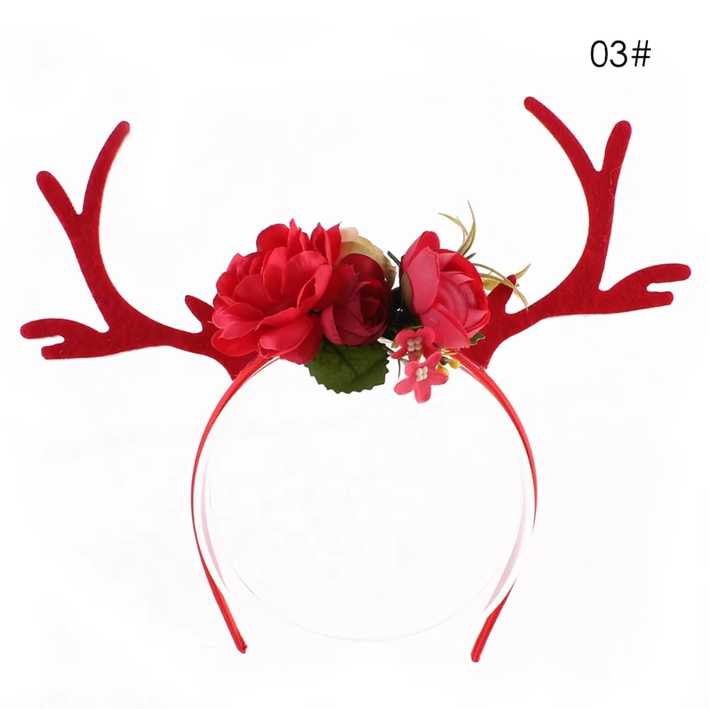 Puseky для женщин и девочек с изображением забавных милых в форме рогов оленя цветок