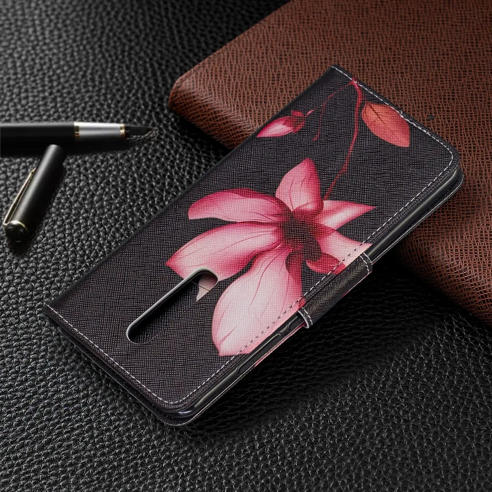 ЛМС роскошный цветочный Рисунок Кожаный чехол для телефона чехол Coque для Redmi 7A K20 Note7 Note6 Note5 Note4 Redmi 6 5 Pocophone F1