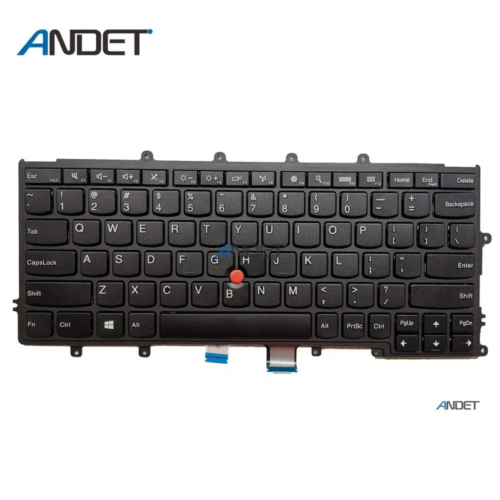 Новая Оригинальная английская клавиатура для Lenovo ThinkPad X230S X240 X250 X260 X270 США без