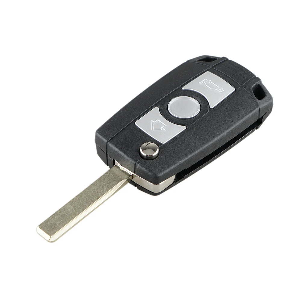 Трехкнопочный Чехол для автомобильного ключа от BHKEY чехол BMW HU92 или HU58 Blade 3 5 7 SERIES Z3