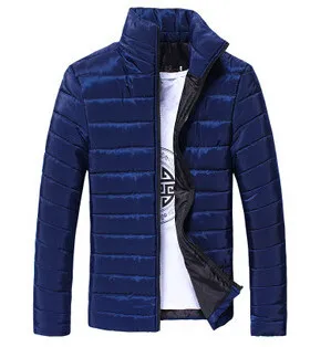 Dark Blue Новинка, зимняя мужская одежда, пуховик, пальто, мужские уличные спортивные толстые теплые пальто и куртки, зимнее пальто, 1 шт./лот - Цвет: Dark Blue