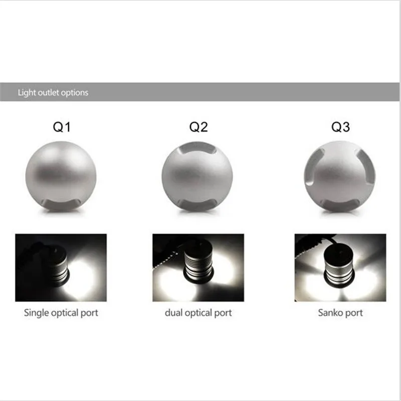 Светодиодный подземный свет наружное ландшафтное освещение утопленное точечное