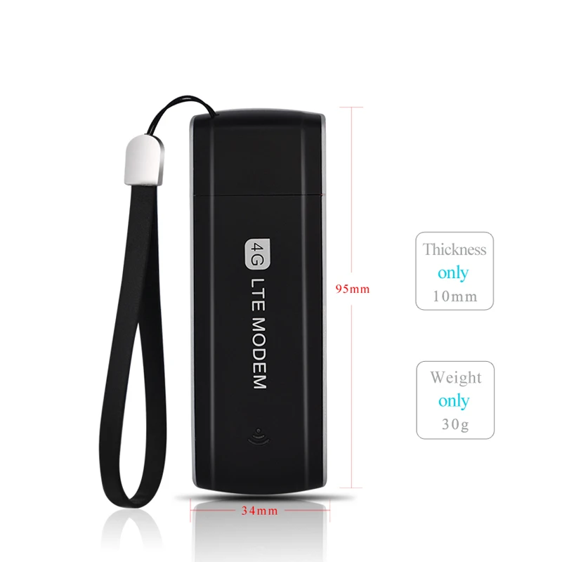 TIANJIE высокоскоростной разблокированный 3G 4G LTE USB модем портативный ключ sim карта
