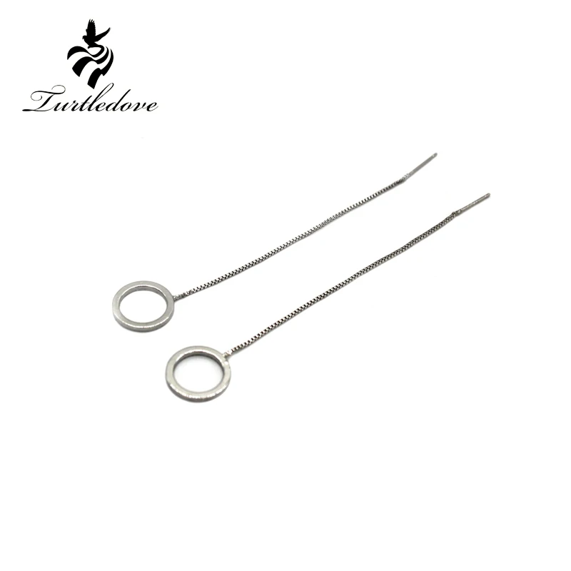 Turtledove 2017 the new women's minimalist jewelry geometric Circular triangle earrings | Украшения и аксессуары