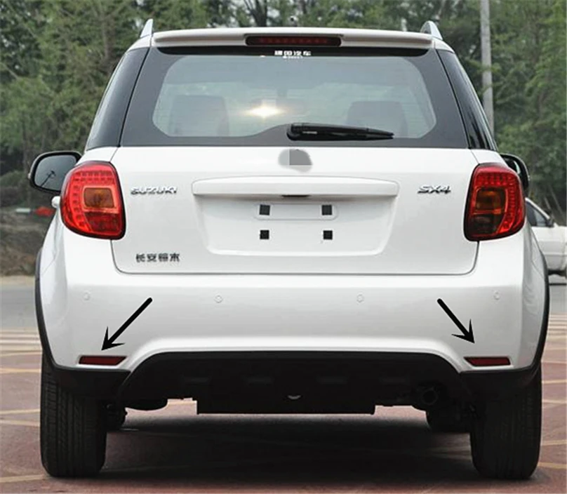 Автомобильный мигающий для Suzuki Ertiga 2012- SX4 2006- Vitara- Ciaz- светодиодный DRL задний бампер светильник тормозной задний фонарь
