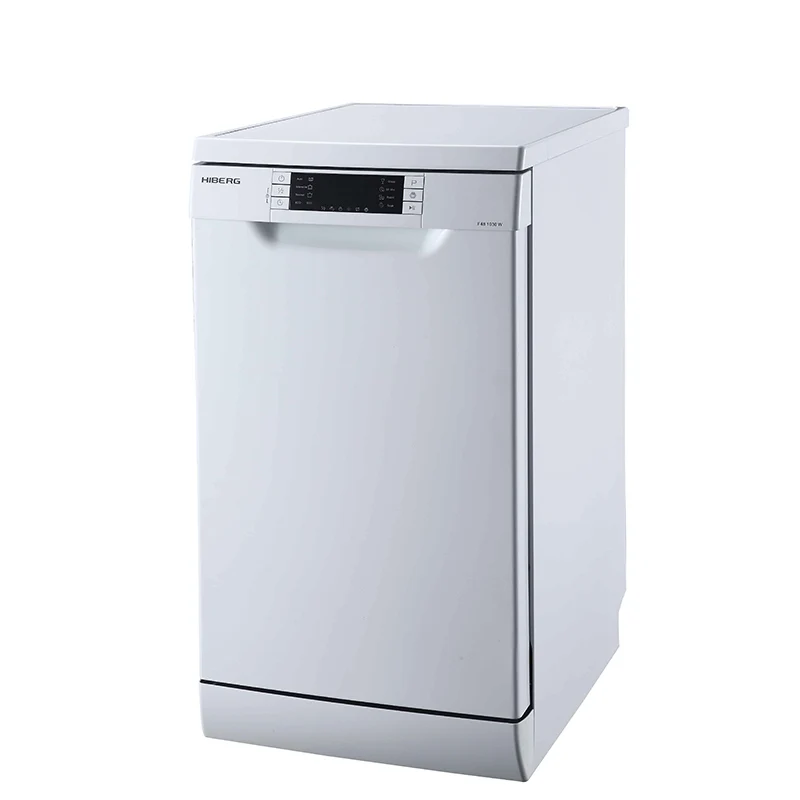 Посудомоечная машина HIBERG F 48 1030 W 3 корзины, 10 комплектов, Класс А+, Расход воды за цикл 9 литров