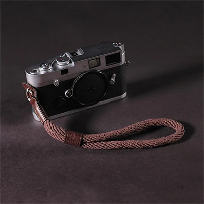 Cam-in 3080-3089 воловья кожа и хлопок лента ремешок для камеры Кожа DSLR spire lamella ручной ремень фотография аксессуар 10 цветов - Цвет: 3083