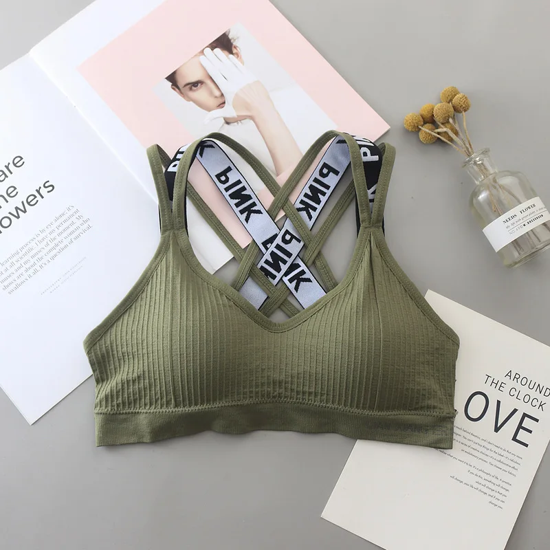 Бюстгальтер для фитнеса с высокой поддержкой женский бюстгальтер без косточек