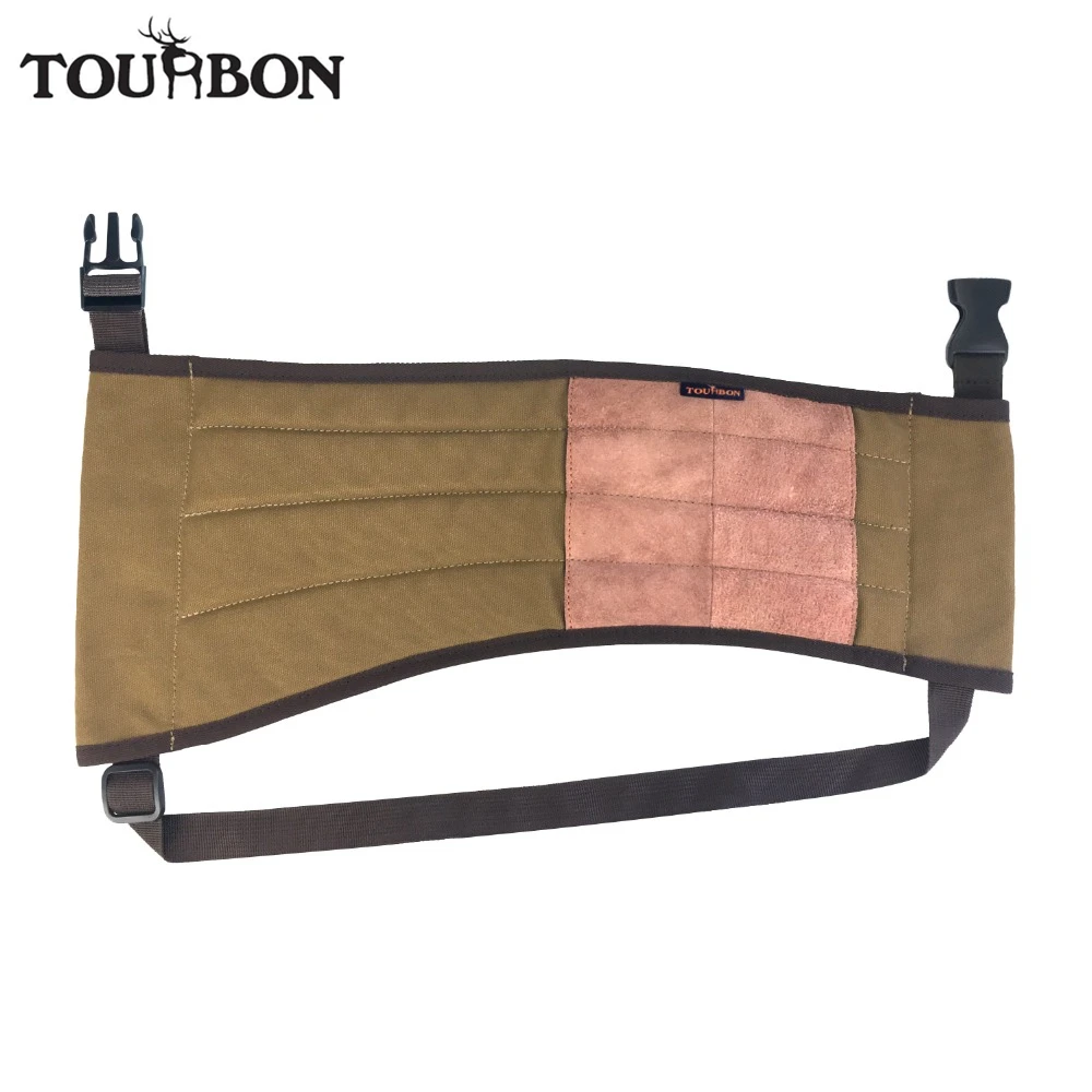 

Tourbon Hunting Shotgun Absorb-A-Coil Harness Gun Rifle Shoulder Pad Gun Buttstock Recoil Shield Canvas Gun Accessories