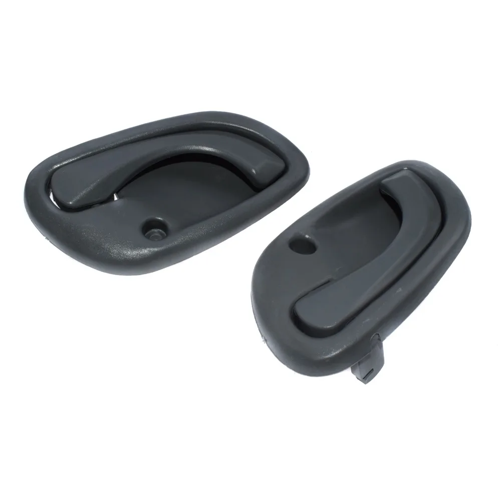 ISANCE серая внутренняя дверная ручка Передняя Задняя L+ R Пара 83130-60G01& 83110-60G01 для SUZUKI GRAND VITARA 1998 1999 2000 2001-2005