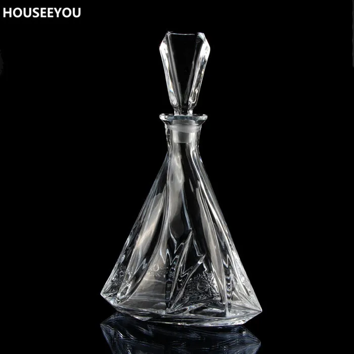 Deluxe 550 мл неэтилированный хрустальный бокал для вина декоративный стеклянный