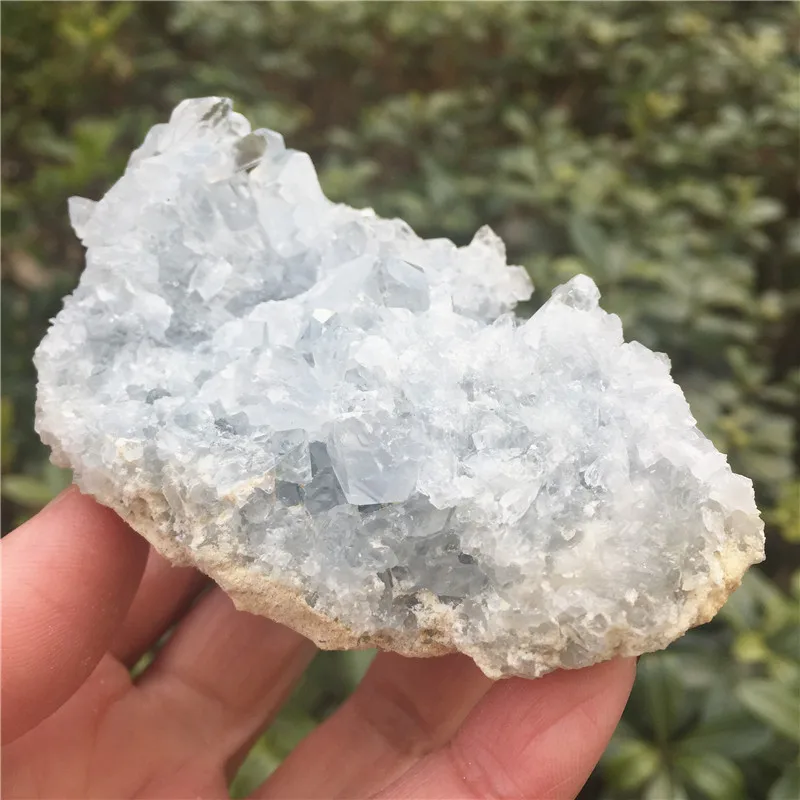 Природный Кианит кварцевый кристалл кварц кластера Druzy геоде образцы минералов