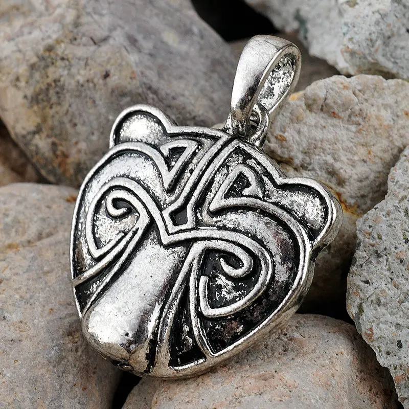 Античный Славянский талисман Медведь Очарование отважный человек ювелирные