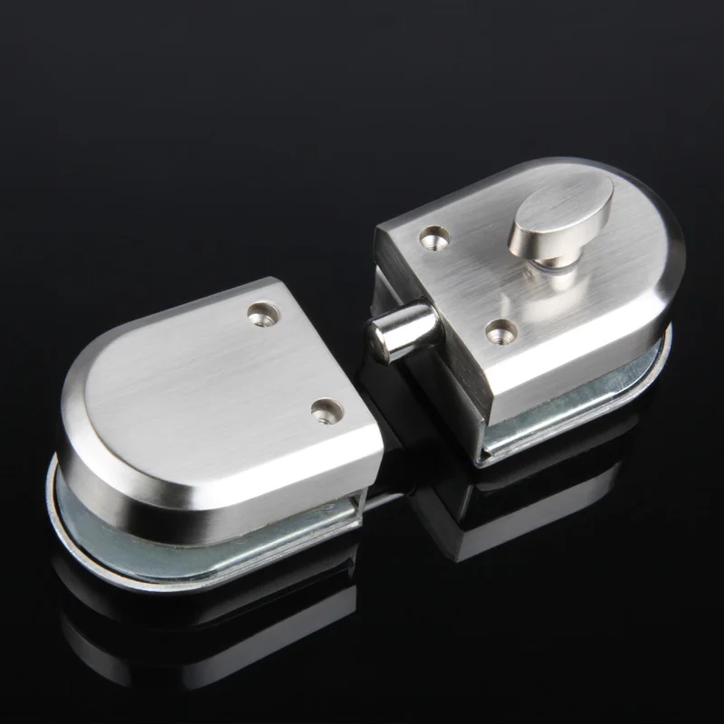 Стеклянная скользящая дверная защелка замок SUS304 для женщин платье сумка магазин