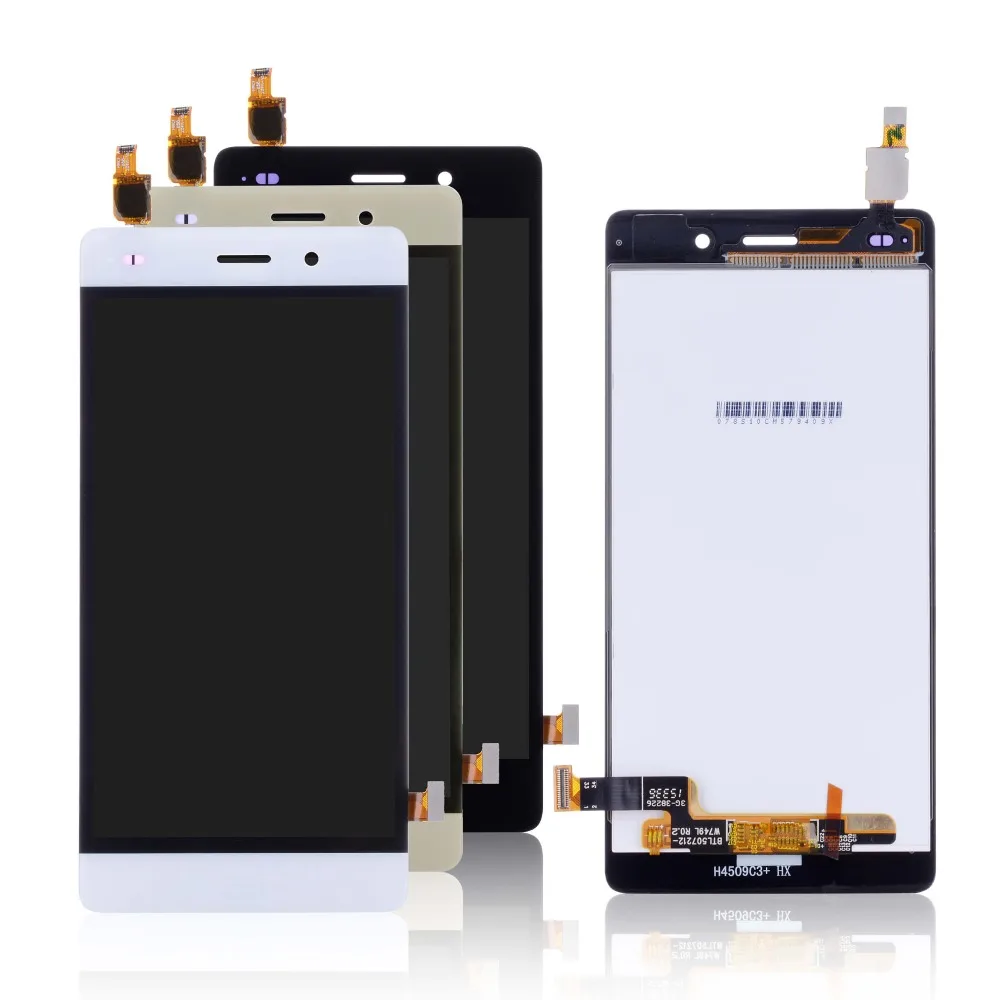 Дисплей для HUAWEI P8 Lite LCD в сборе с тачскрином на рамке Оригинал 5.0‘’ черный