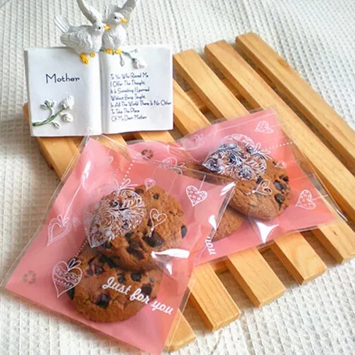 100 шт. 10x10 + 3 см розовый только для вас Bakery Cookie конфеты сладкий подарок мыло
