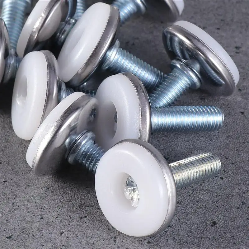 12 шт. сверхмощный выравниватель мебели регулируемые гайки-тройники ножки