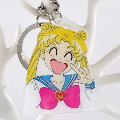1 шт. брелок для ключей с аниме Сейлор Мун Меркурий Марс Юпитер венерина