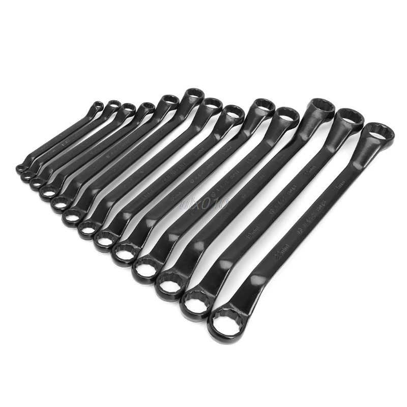 Двухсторонний офсетный гаечный ключ с двойной головкой 5.5x7-22x24 G03 и Прямая поставка