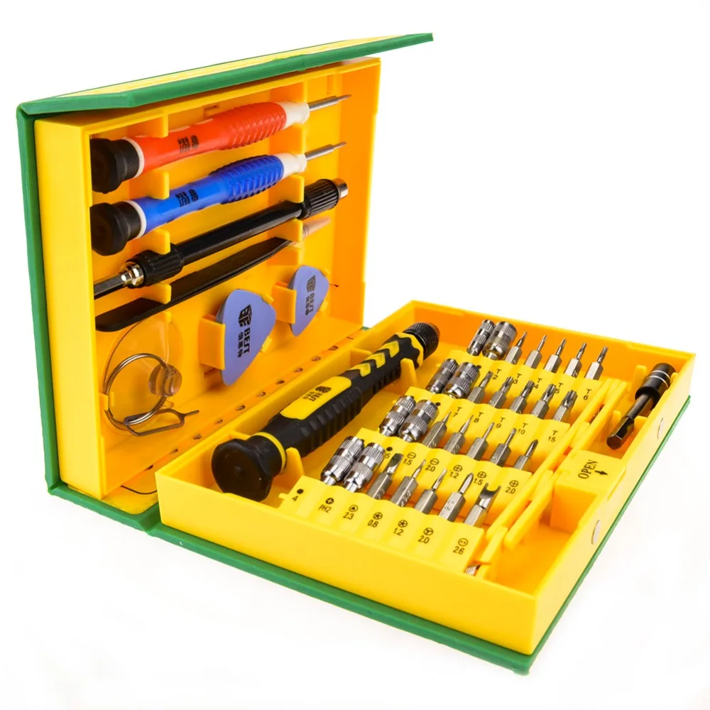 38 in 1 Hardware Magnetic Opening Repair Tool Kits Versatile Precision Maintenance Tools For iPhone IPad Laptop Tablet PC Watch |