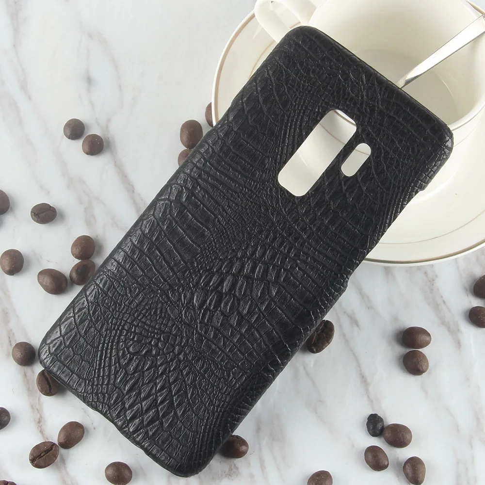 Для Samsung Galaxy S9 Plus/S9 + чехол Супер тонкий текстура крокодиловой кожи жесткий