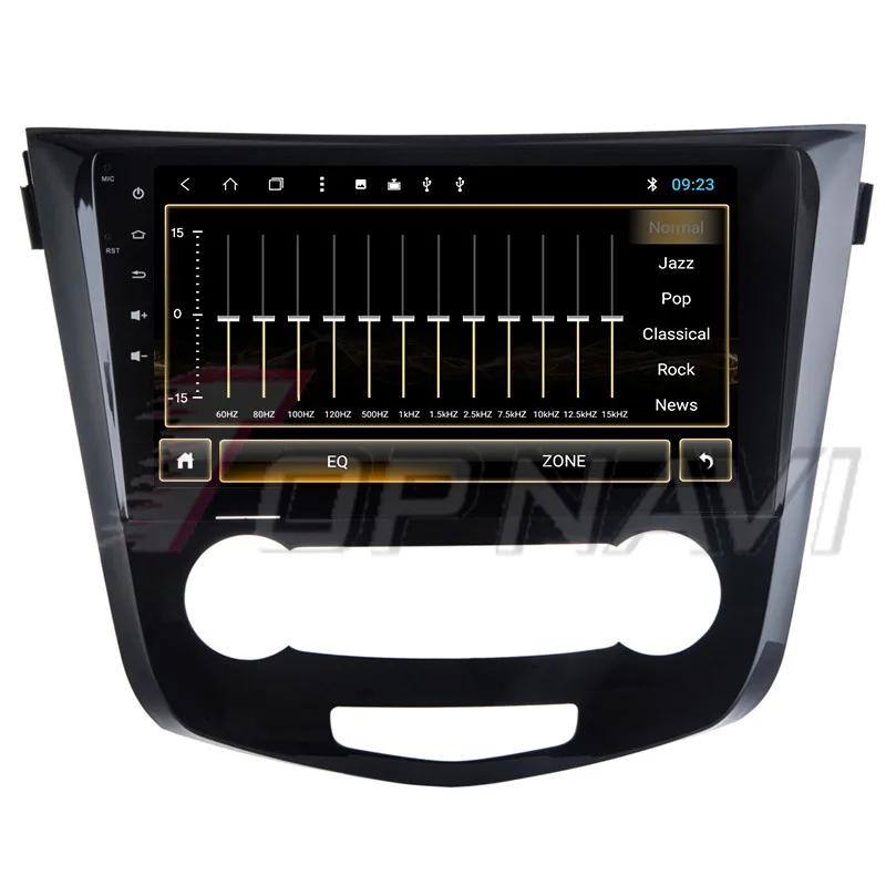 Auto Media for Nissan Qashqai 2016 10.1'' Android 8.1 Topnavi Car GPS Navigation with Optional OBDII DVR Reverse Camera Players |
