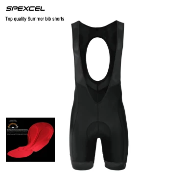 SPEXCEL PRO TEAM AERO велосипедная майка и шорты на лямках для гонок, Италия, Мити, ткань Джерси, высокое качество, комплект на лямках для длительной езды - Цвет: Bib shorts