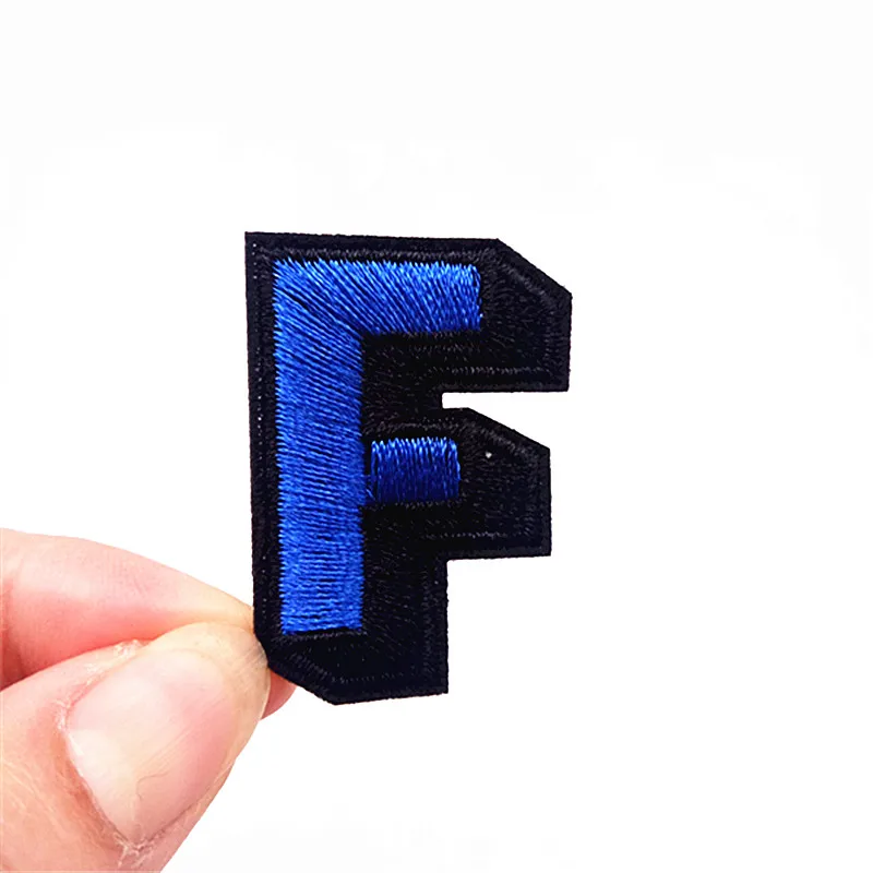1 шт. буквы F патчи для одежды клеящиеся утюгом украшения нашивная аппликация