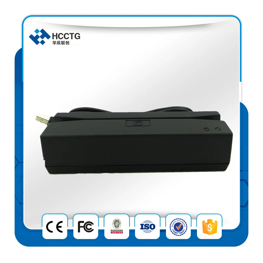 Лидер продаж дешевый считыватель магнитных карт Track123 Usb MSR скиммер HCC720|card reader|magnetic