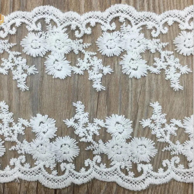 Wholesale price 11.5cm width 30yards/pack Small flower lace trim embroidery trimming Free shipping | Дом и сад