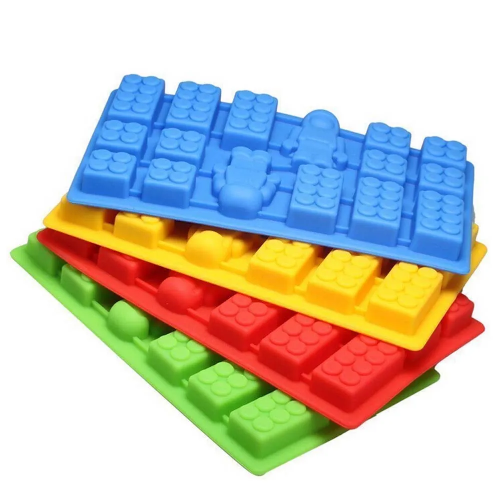 Новое поступление! 100% пищевой кирпич блоки льда кубик Лотки Плесень робот