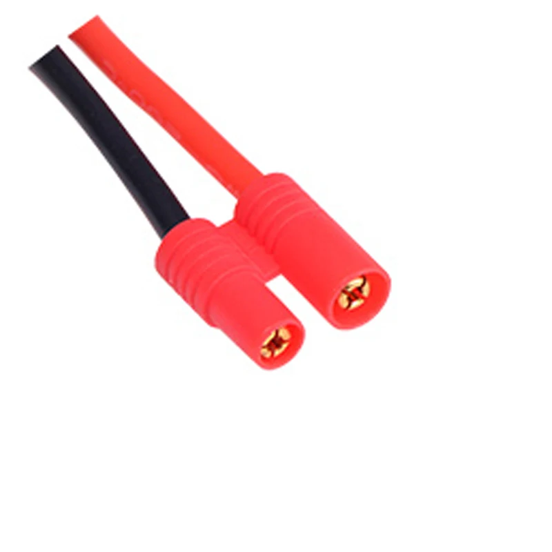 1 шт. банан два гнездовой разъем 10 см маленький для подключения аккумулятора с AWG