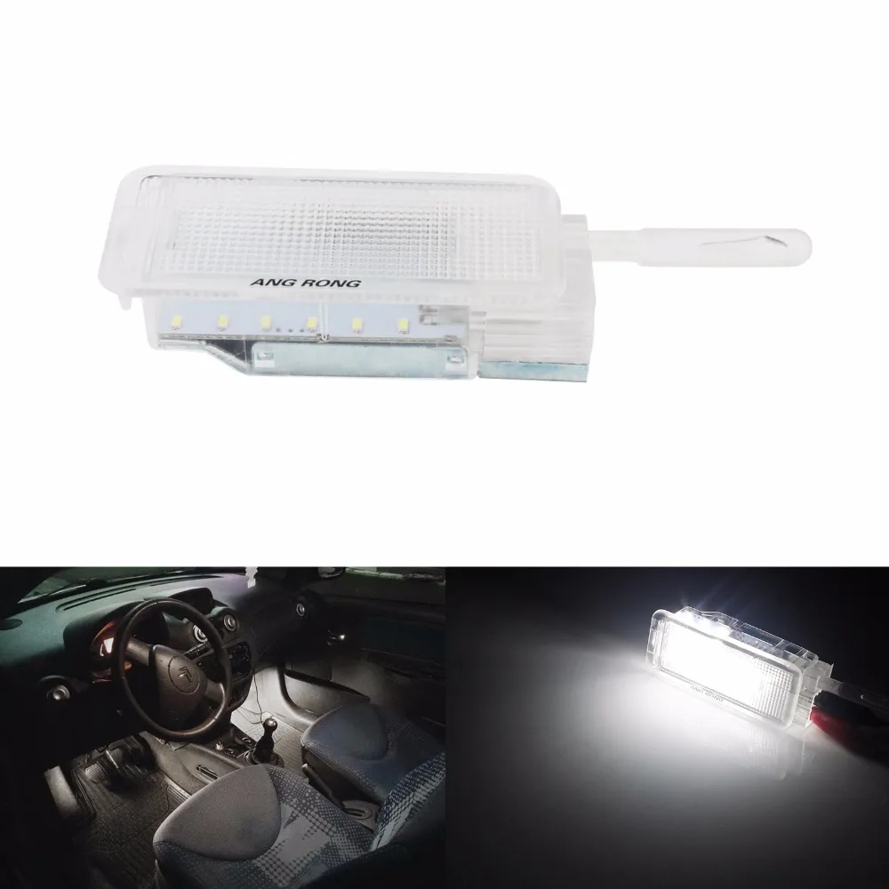 1x светодиодный перчаточный ящик ANGRONG Footwell светильник Peugeot 206 207 306 307 308 3008 406 407 806