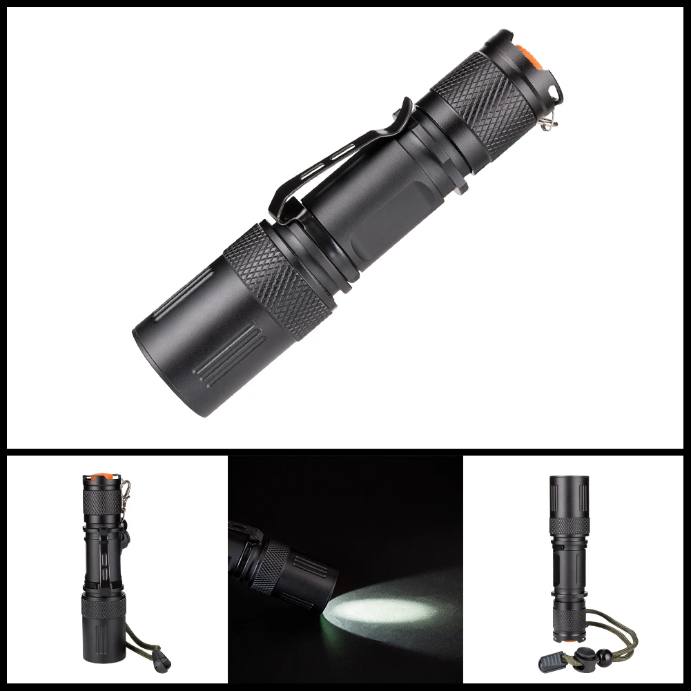 5 Режимов XML-L2 СВЕТОДИОДНЫЙ Фонарик Супер Яркий Свет Факела мощность На 1*18650