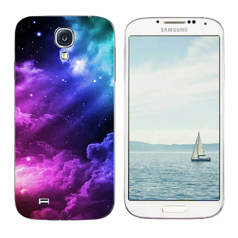 Мягкий силиконовый чехол для телефона Samsung Galaxy S4 i9500 с принтом сосны Ультратонкий