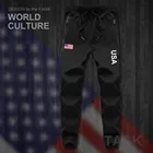 Штаны мужские флисовые, джоггеры, спортивные штаны, тренировочные, для фитнеса, тактические повседневные, для США и США